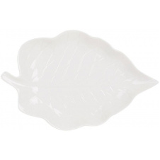 Блюда фарфоровые BonaDi White City Leaf набор 27х17 см Белый 4 шт DP231690