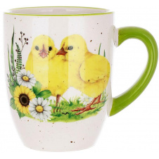 Чашка BonaDi Chicks of spring 340 мл Разноцветный DP231600