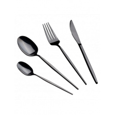 Набір столових приладів 24 предметів Berlinger Haus Black Silver Collection (BH-3069)