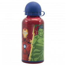 Пляшка алюмінієва дитяча 400 мл Stor Avengers (74134)