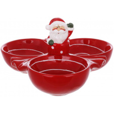Цукерниця новорічна BonaDi Santa with gifts 23х11 см Різнокольоровий DP233133
