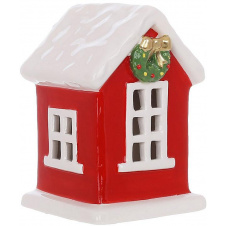 Світлодіодна ялинкова іграшка BonaDi Red House 7х11 см Різнокольоровий DP232308