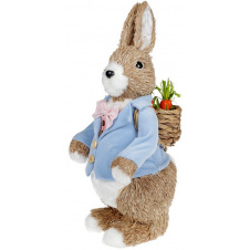 Фігурка інтер'єрна Bunny with a basket 24x22x40 см Bona DP118200