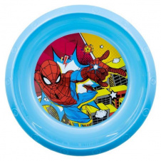 Тарелка детская пластиковая 16,7х16,7х3,3 см Stor Spider-Man (74711)