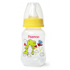 Фото - Бутылочка для кормления детская Baby Дракоша 125 мл желтая Fissman DP43971 Бутылочка для кормления детская Baby Дракоша 125 мл желтая Fissman DP43971