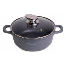 Кастрюля Kamille Landes Grey 2.3л с литыми алюминиевыми ручками DP36589