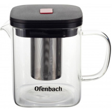 Заварочный чайник со съемным ситечком Oxio 1л DP218679 Ofenbach