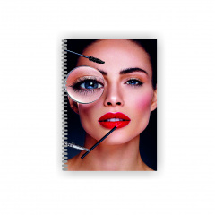 Блокнот Vivay Beauty Special Салон краси А6 Різнокольоровий (hub_at4ldz) Черкаси