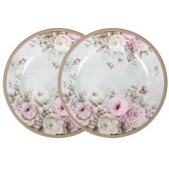 Набор тарелок из 2-х штук English rose 19 cm Lefard Обухів