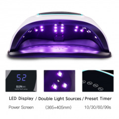 Лампа SUN T-SO32547 для манікюру UV+LED SUN BQ-6T 108 Вт White з ручкою Івано-Франківськ