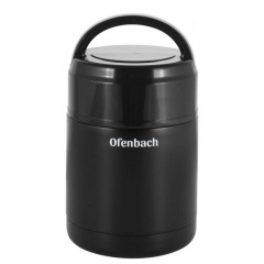 Термос пищевой Ofenbach Portable 800 мл Черный (DP186672) Київ