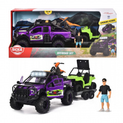Автомобіль зі звуковими та світловими ефектами Dickie Toys Ford Raptor 38 см (OL218366) Коростень