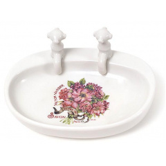 Мыльница SAVON 14х10х5.5 см фарфор Bona DP41868 Бердичев
