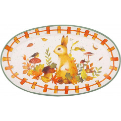 Блюда овальные набор BonaDi Hare in the clearing 32х19 см Разноцветный 2 шт DP232128 Житомир