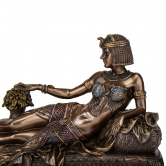 Фігура інтер'єрна Cleopatra 14 см Veronese Коричневий AL229942 Васильків