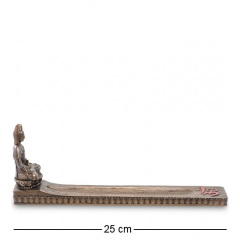 Статуетка-підставка для пахощів Богиня милосердя Guanyin 25х9,5х4 см Veronese AL229034 Вінниця