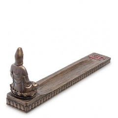 Статуетка-підставка для пахощів Богиня милосердя Guanyin 25х9,5х4 см Veronese AL229034 Вінниця