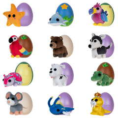 Мяка іграшка-сюрприз у яйці Funny Animals Toy Options 13 см Різнокольоровий 1 шт KD228152 Херсон