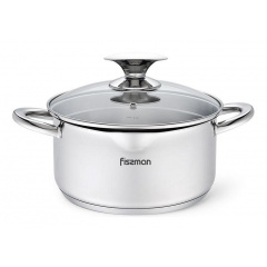 Кастрюля из нержавеющей стали Elegance 3.1л DP86347 Fissman Суми