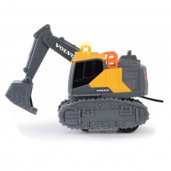 Мини-экскаватор Dickie Toys Volvo со световыми эффектами 14 см (OL218359) Тячев