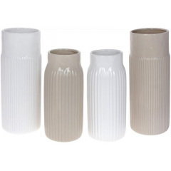 Ваза 12.5x12.5x32см White Patterns of love Bona DP118486 Херсон