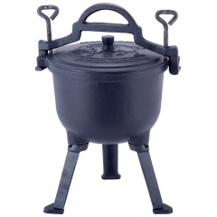 Казан Kamille чугунный Camping 7л эмалированную на ножках DP36595 Киев