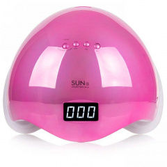 Лампа SUN T-SO32552 для сушки гель лака Sun5 48W Mirror Pink Полтава