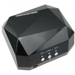 Лампа SalonHome T-152045-2 Diamond 36W для манікюру та педикюру Black Одеса