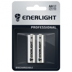 Аккумуляторные батарейки АА ENERLIGHT Professional AA 2700mAh BLI 2 шт Бровары