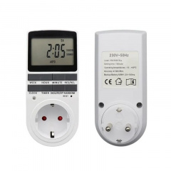 Розетка з таймером увімкнення та вимкнення Timer Socket KWE-TM02-EU 8747 CNV Харків