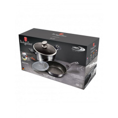 Набір посуду 4 предмети Berlinger Haus Metallic Line Carbon Pro Edition (BH-7106) Харків
