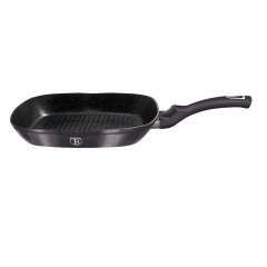 Сковорода гриль 28 см Berlinger Haus Metallic Line Carbon Pro Edition (BH-6901) Ізюм