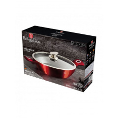 Сотейник 28 см Berlinger Haus Metallic Line Burgundy Edition (BH-1263N) Вишневое