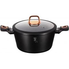 Каструля із кришкою 24 см 4,1 л Berlinger Haus Black Rose Collection (BH-1642N) Ірпінь