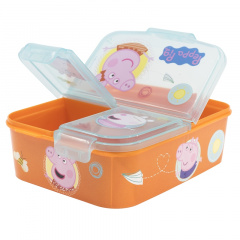 Ланч-бокс дитячий на 3 відділення Stor Peppa Pig (13920) Чернігів