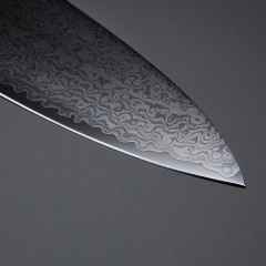 Кухонний ніж Санток 167 мм Suncraft Senzo Twisted Octagon (TO-04) Тернопіль