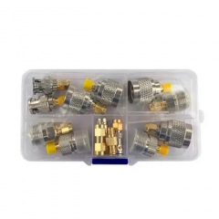 Перехідники для антени SMA на SMA BNC N PL259 SO239 набір 14 шт CNV Дніпро