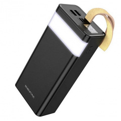 УМБ 30000mAh Power Bank BOROFONE Coolmy BJ18A с лампой Black Харьков