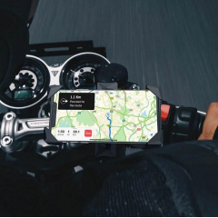 Кріплення телефону на велосипед Hoco CA58 Light ride, чорний Київ