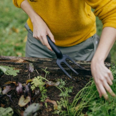Вилка посадочная Fiskars Solid (1072103) Запорожье
