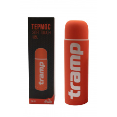 Термос для рыболовлі Tramp Soft Touch 1,0 л помаранчевий Полтава