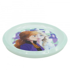 Тарелка детская пластиковая 21,5х21,5х1,9 см Stor Frozen (74212) Золотоноша
