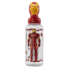Пляшка пластикова дитяча 560 мл Stor Avengers Iron Man (74853) Буча