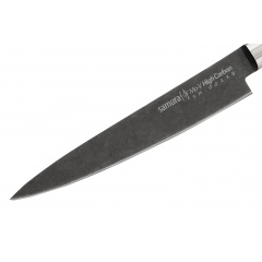 Ніж кухонний 150 мм універсальний Samura MO-V Stonewash (SM-0023B) (43415) Курінь