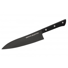 Нож кухонный Гранд Сантоку 197 мм Samura Shadow (SH-0096) (44003) Винница
