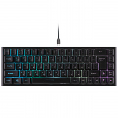 Бездротова клавіатура 2E Gaming KG360 RGB 68key WL Ukr Чорний Київ