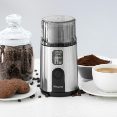 Измельчитель кофемолка MAGIO МG-201 Steel Братское