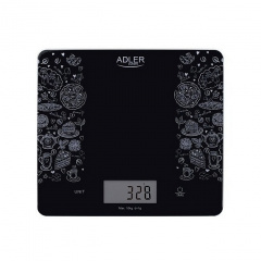 Кухонные весы Adler AD 3171 до 10 кг черные Новояворовск