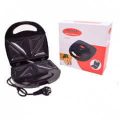 Сендвичница бутербродниця Wimpex WX-1049 750W Black Чернігів