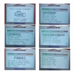 Автосканер OBDII/EOBD Konnwei KW808 Одеса
